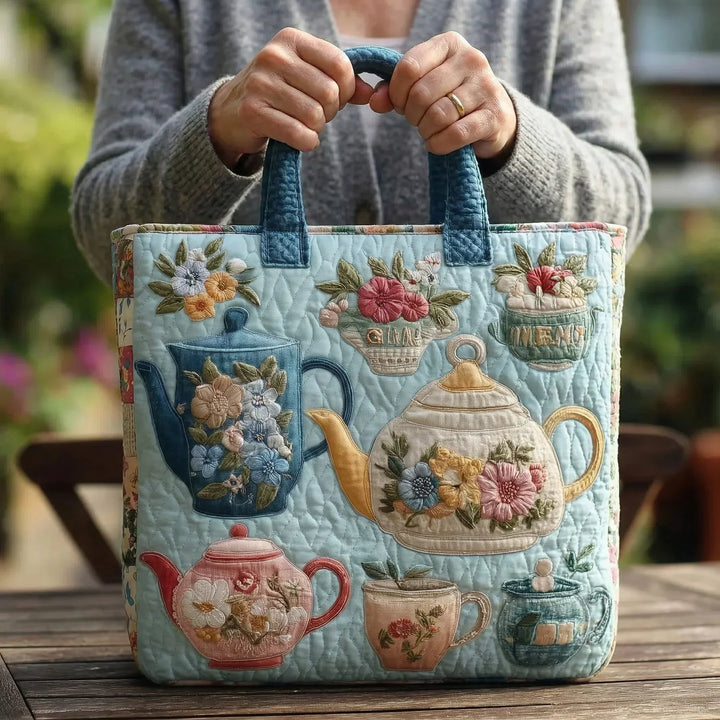 Sac rembourré - Motif floral
