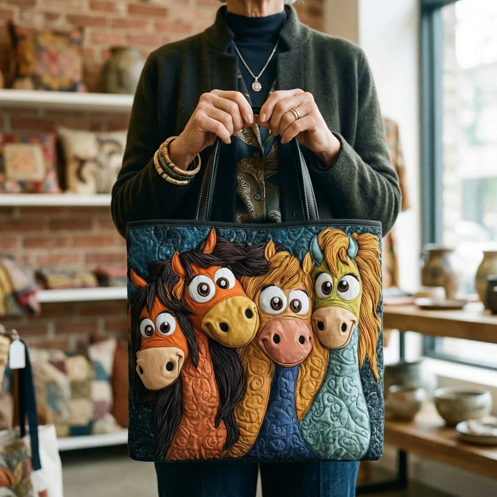 Sac fait main - Poneys amusants