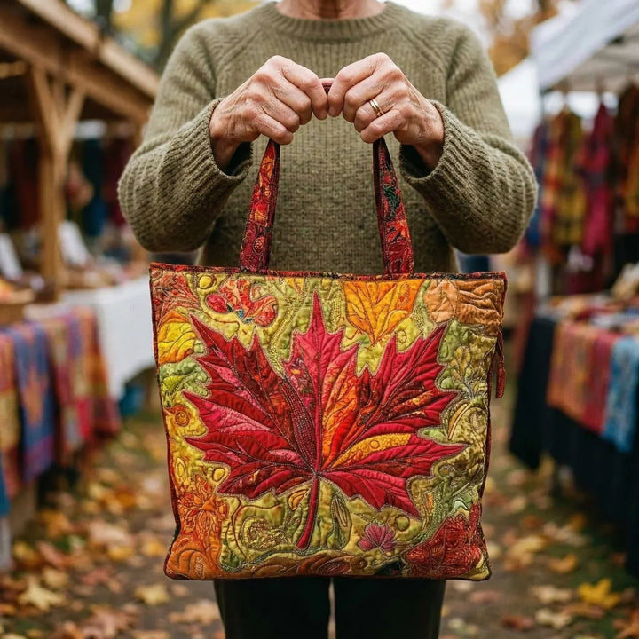 Sac fait main - Érable au coucher du soleil