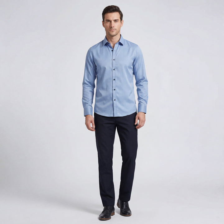 Claire Mode | Chemise Homme Slim Fit Ajustée Résistante aux Plis