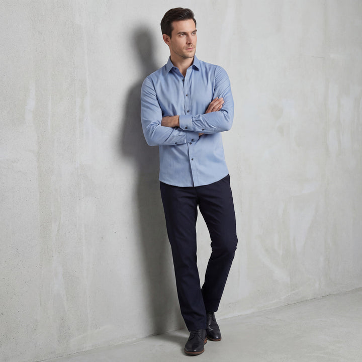 Claire Mode | Chemise Homme Slim Fit Ajustée Résistante aux Plis