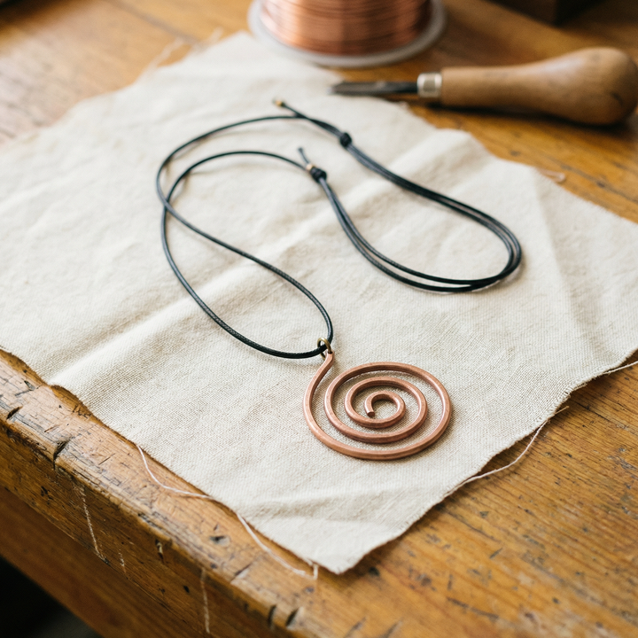 Collier en cuivre de Vera