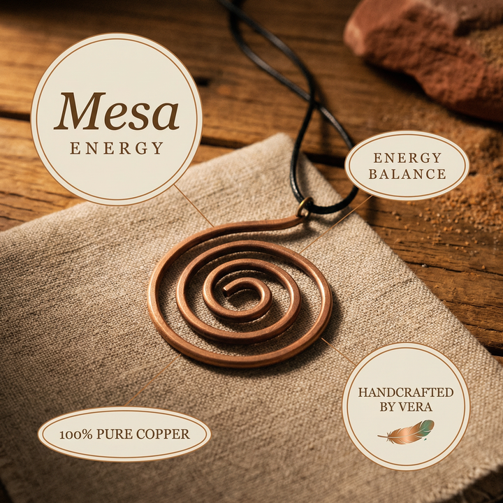 Collier en cuivre de Vera