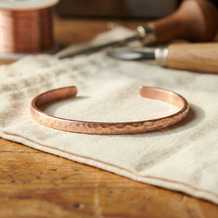 Bracelet de cheville en cuivre sable de Vera