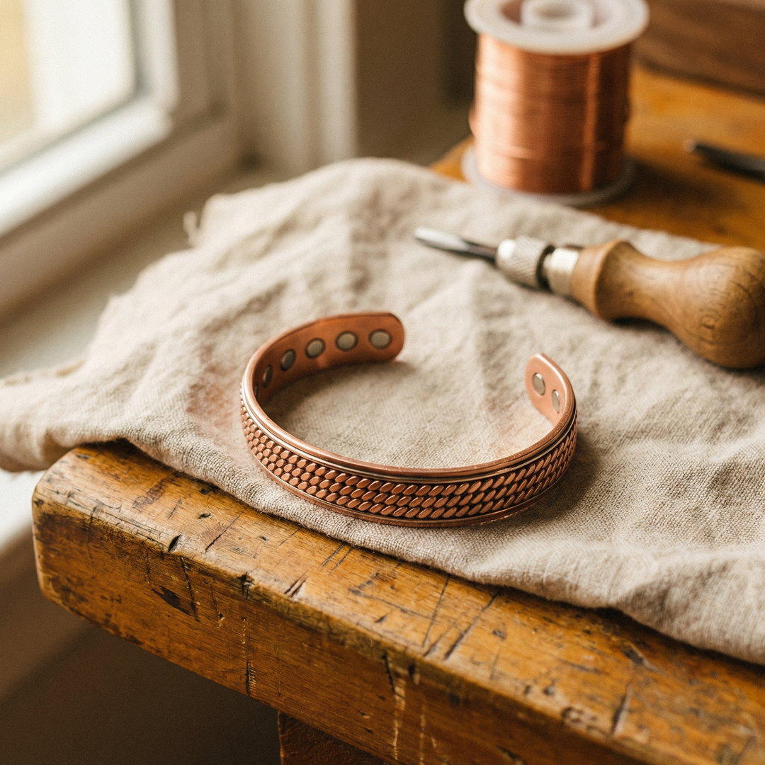 Bracelet en Cuivre Vague de Vera