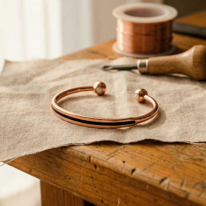 "Bracelet en cuivre Vera&