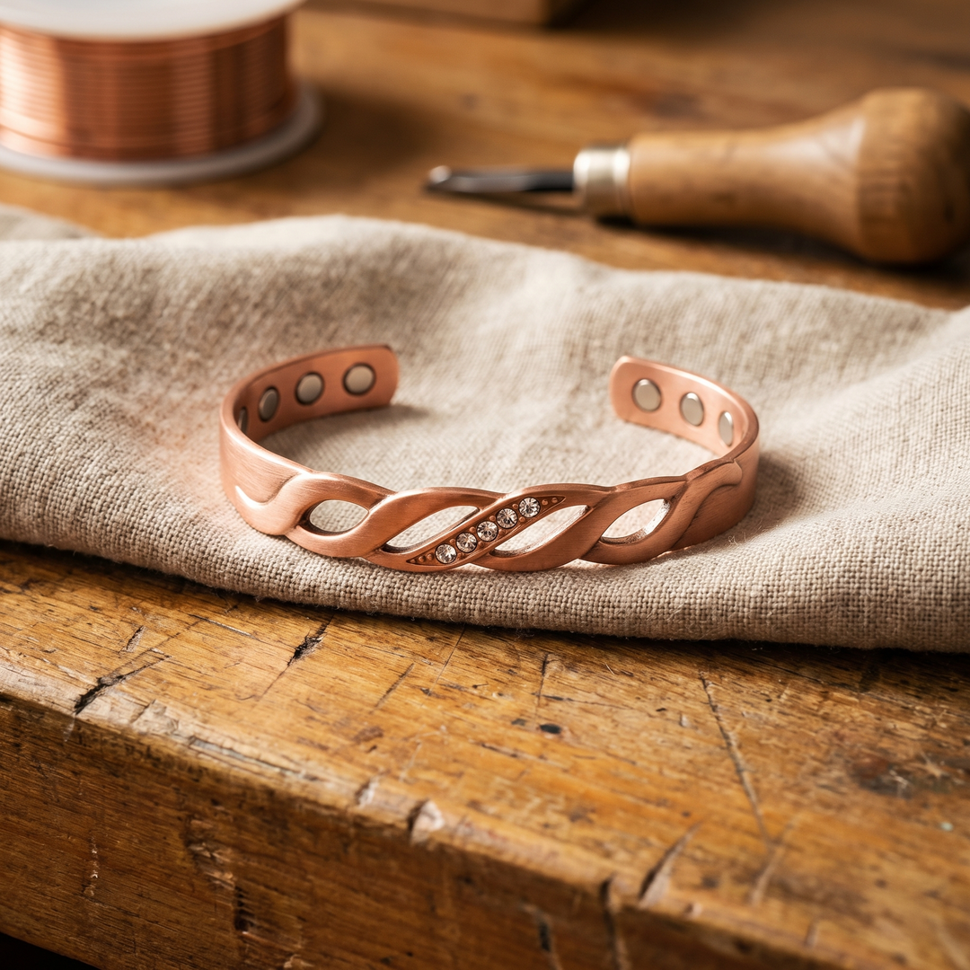 Bracelet en cuivre Seam by Vera