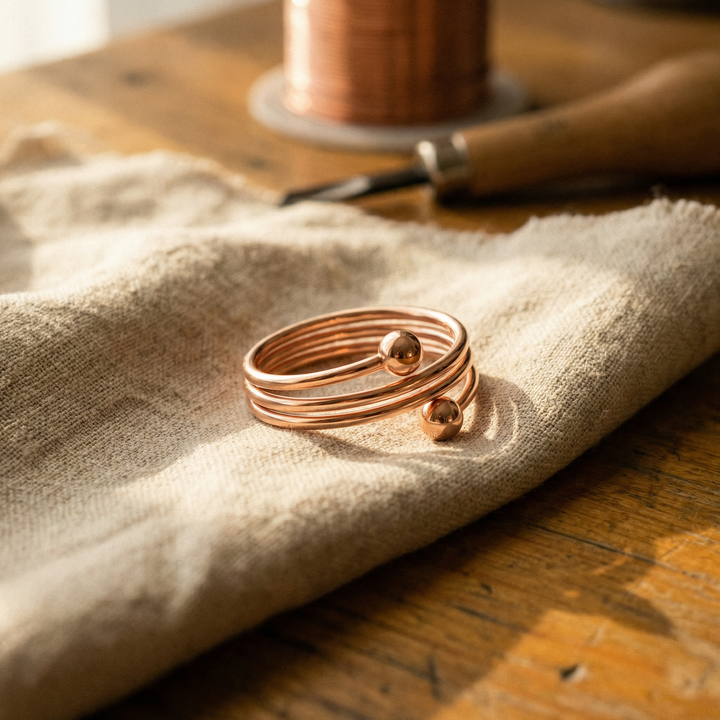 Bague en cuivre Silt de Vera