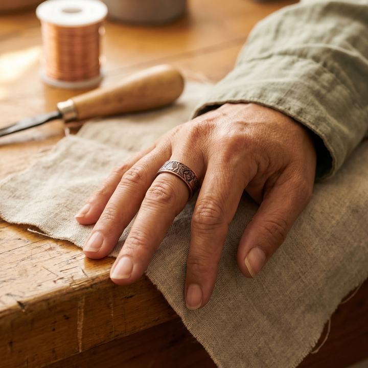 Bague en cuivre de Vera