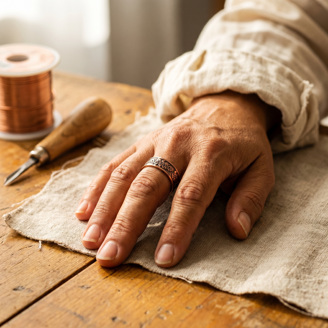 Bague en Cuivre Clag de Vera