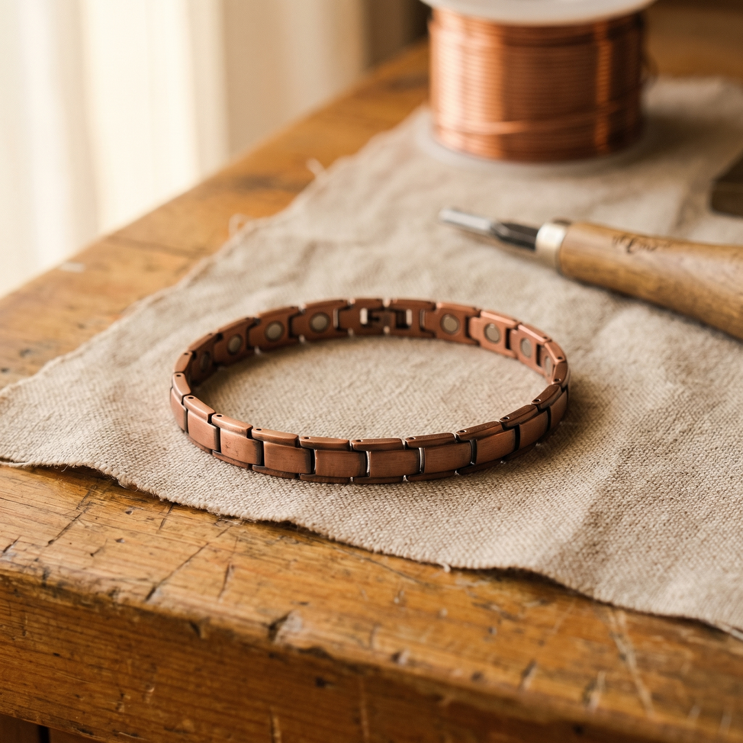 Bracelet de cheville en cuivre de Vera