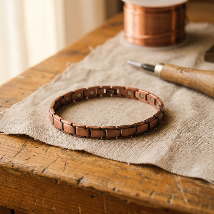 Bracelet de cheville en cuivre de Vera