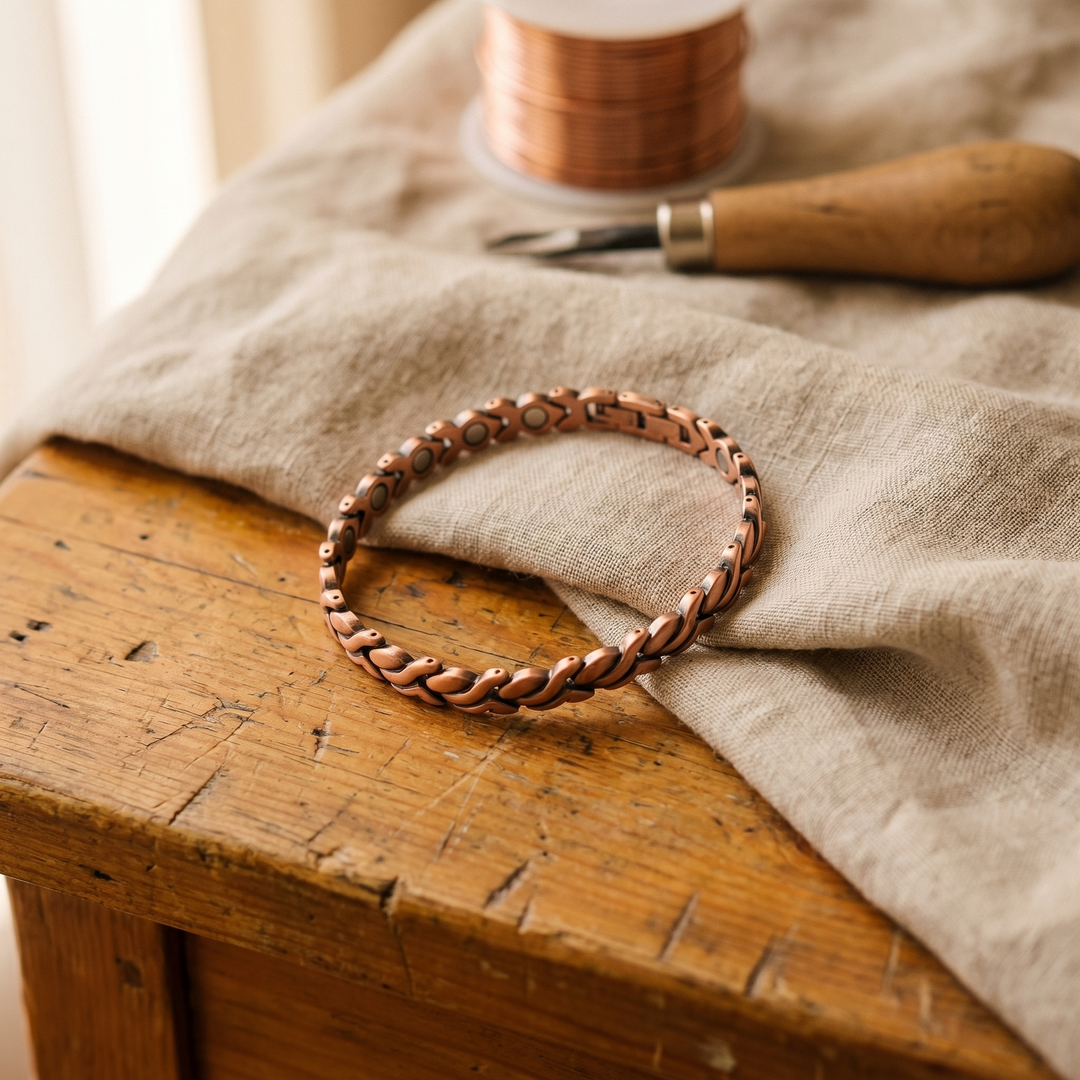 Bracelet de cheville en cuivre Vera