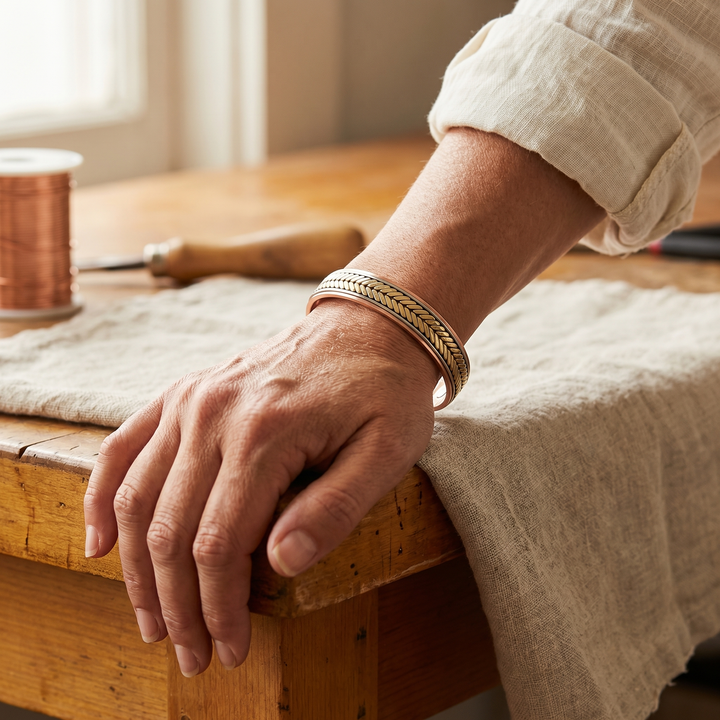 Bracelet en cuivre de la collection Vera&