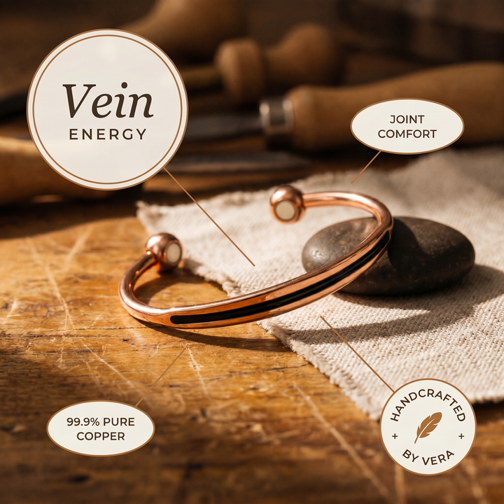"Bracelet en cuivre Vera&