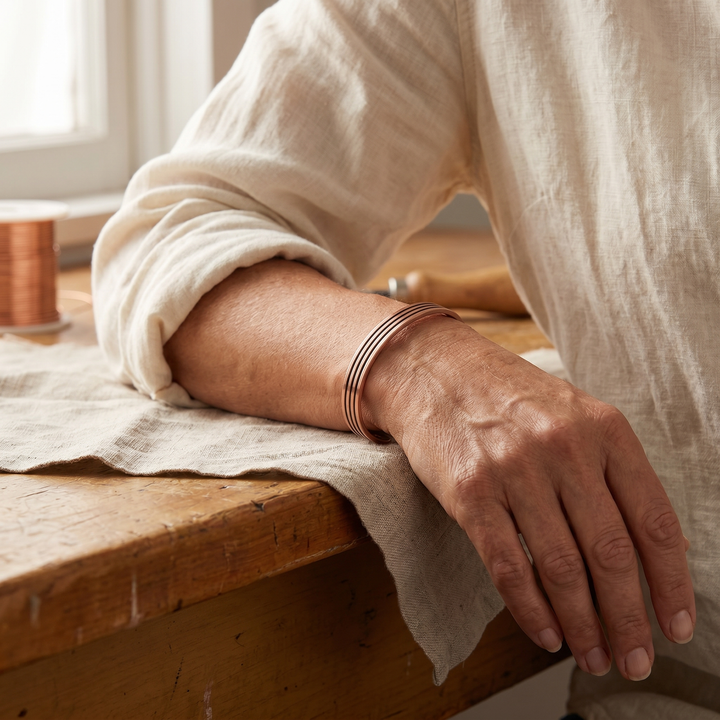 Bracelet en cuivre avec sauge de Vera