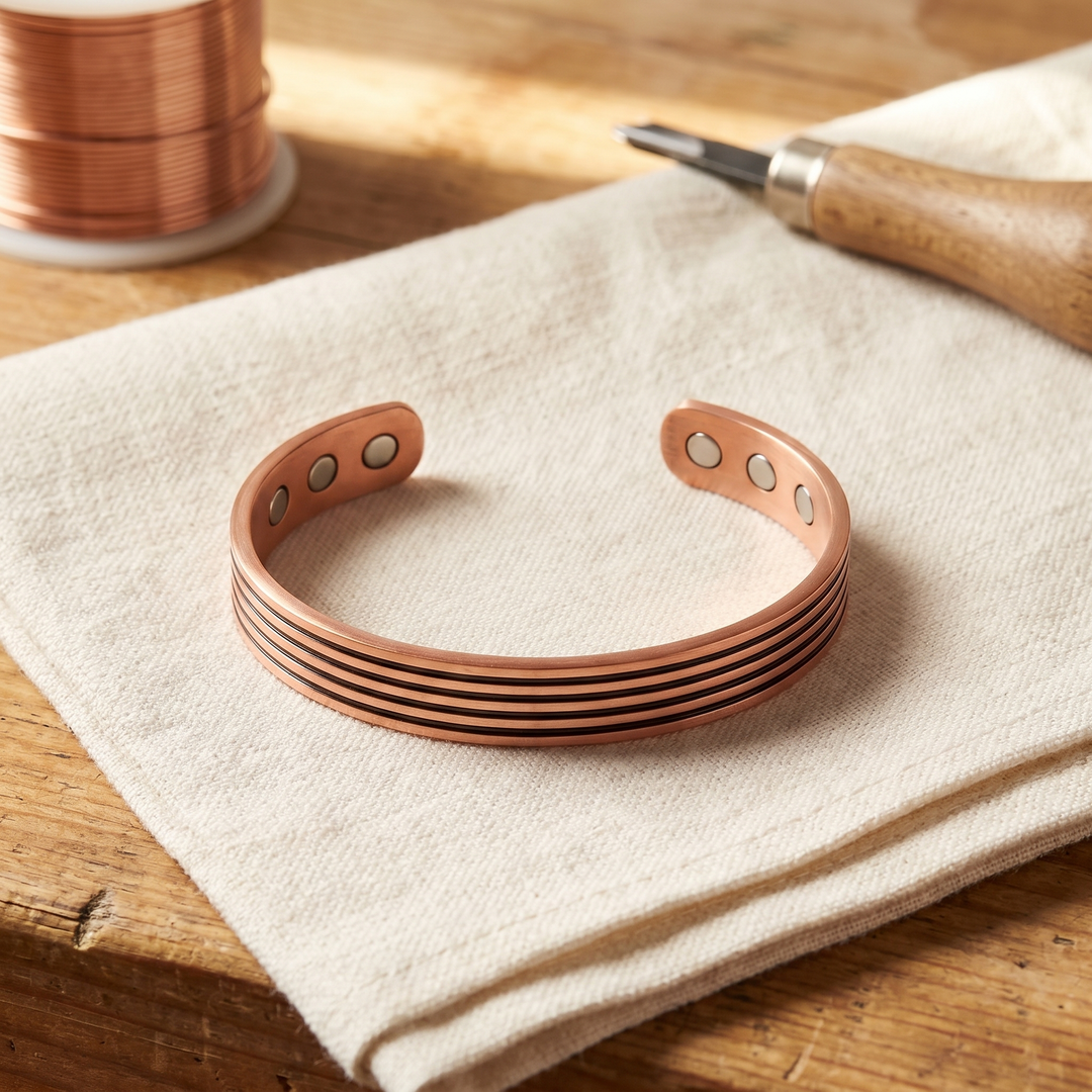 Bracelet en cuivre avec sauge de Vera