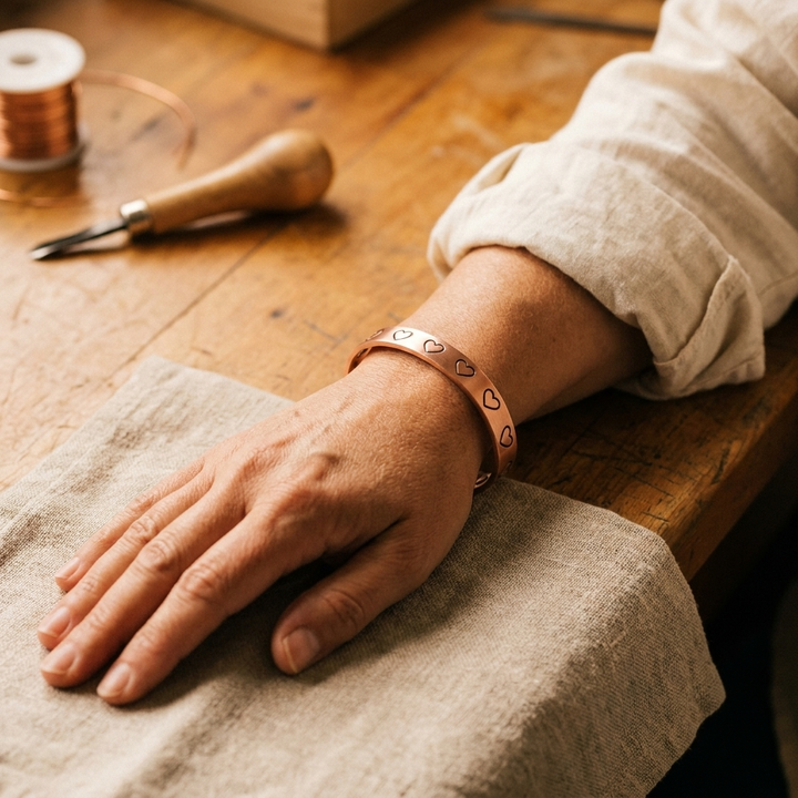 "Bracelet en cuivre de Vera&
