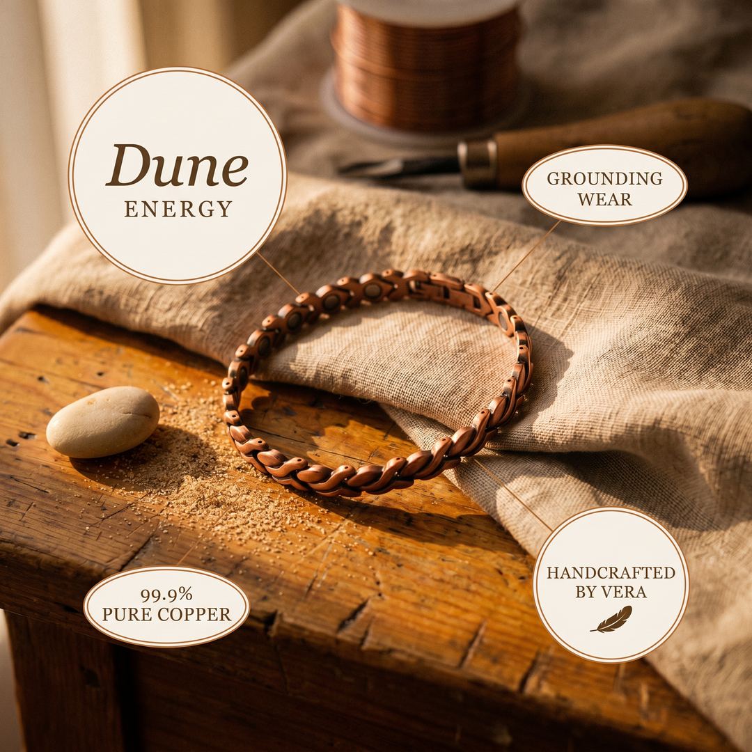 Bracelet de cheville en cuivre Vera