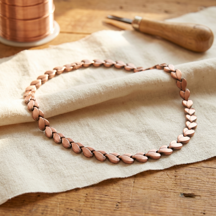 Collier en cuivre de Vera