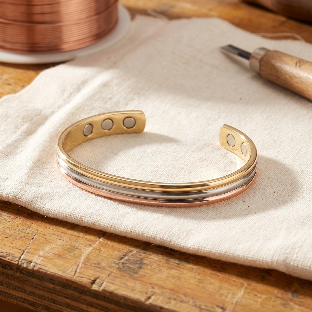 "Bracelet en cuivre Vera&
