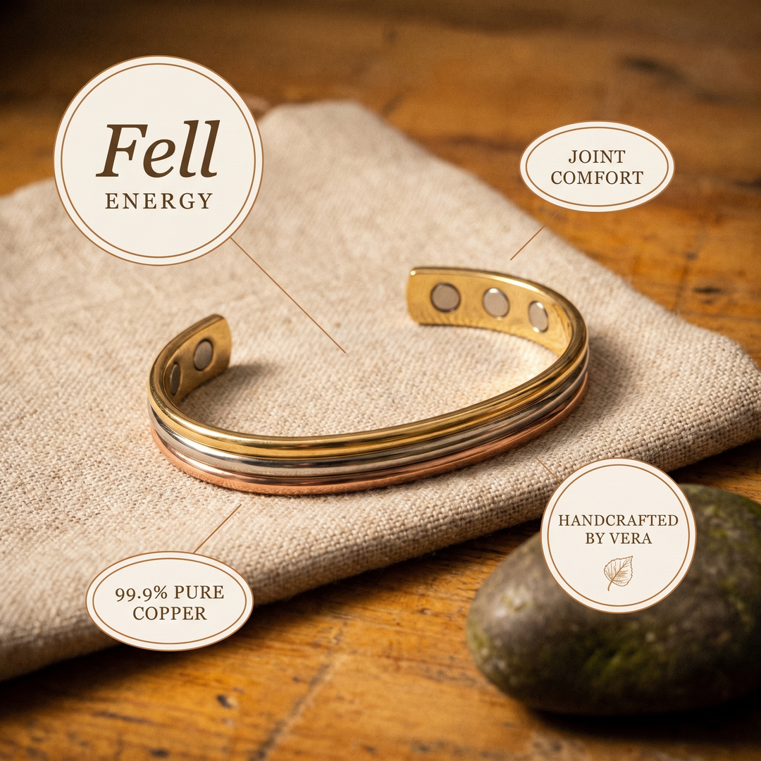 "Bracelet en cuivre Vera&