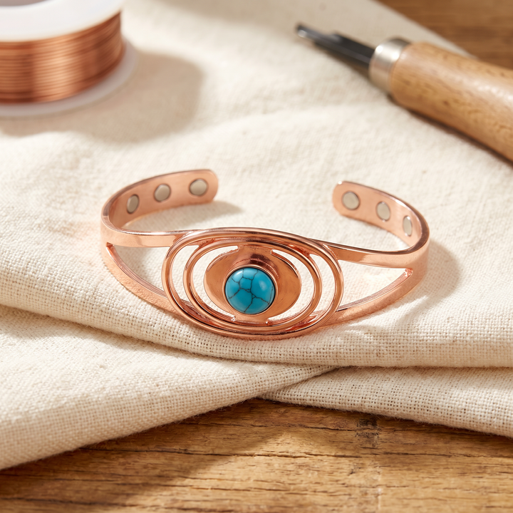 Bracelet en cuivre Sedge par Vera