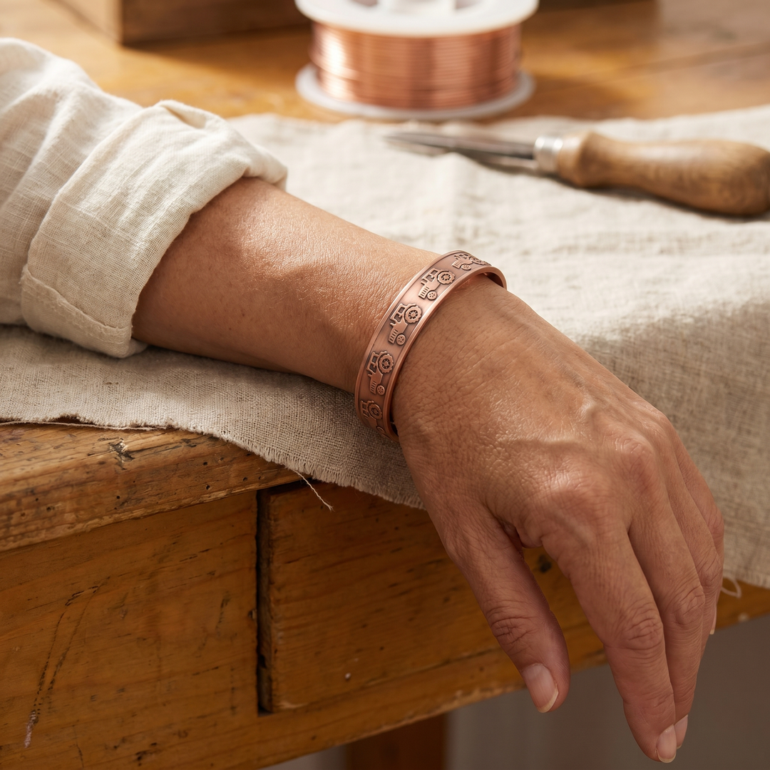 "Bracelet en cuivre de Vera&