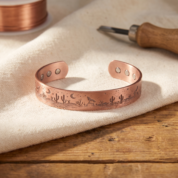 "Bracelet en cuivre de Vera&