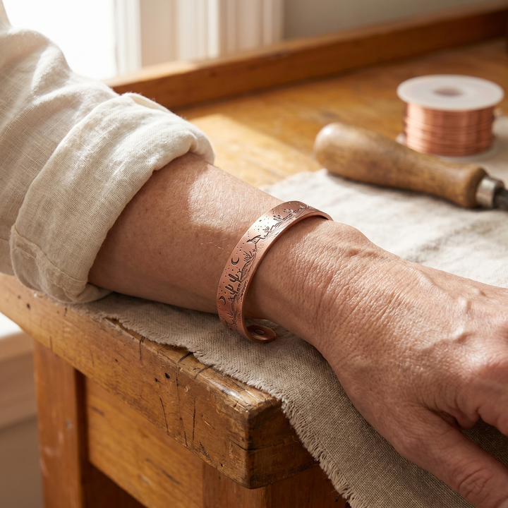 "Bracelet en cuivre de Vera&