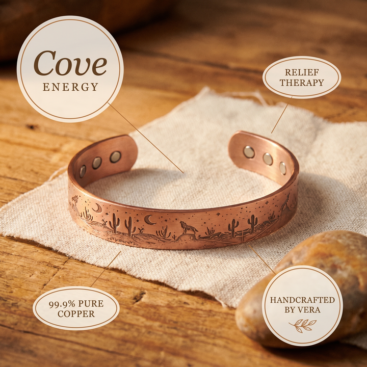 "Bracelet en cuivre de Vera&
