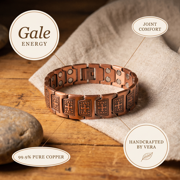Bracelet en cuivre masculin de Vera&