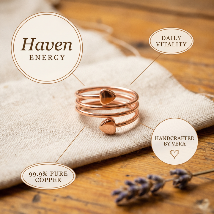 Bague en cuivre de Vera&