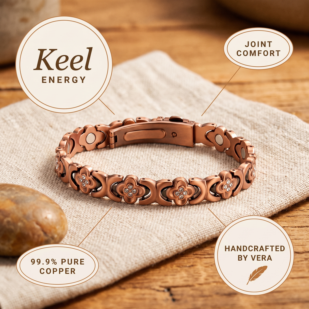 Bracelet en cuivre Keel by Vera