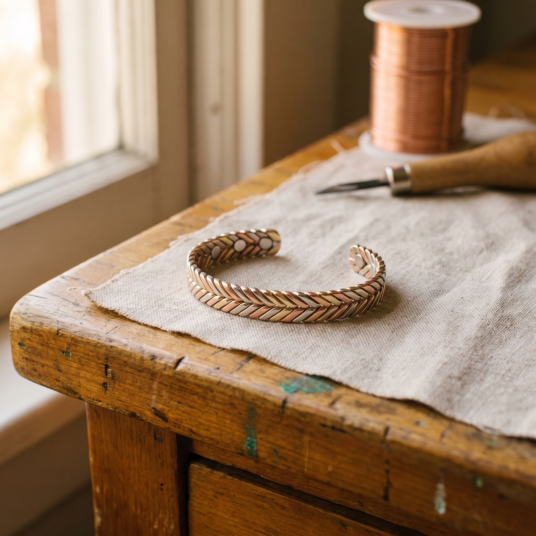 "Bracelet en cuivre de Vera&