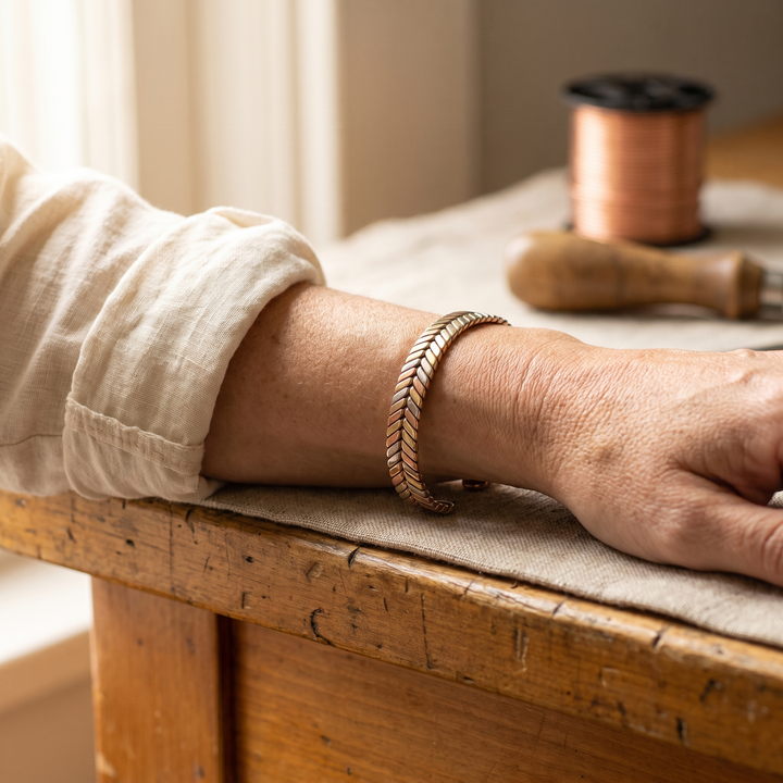 "Bracelet en cuivre de Vera&
