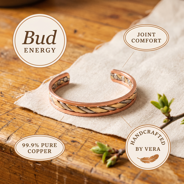 Bracelet en cuivre Vera Bud