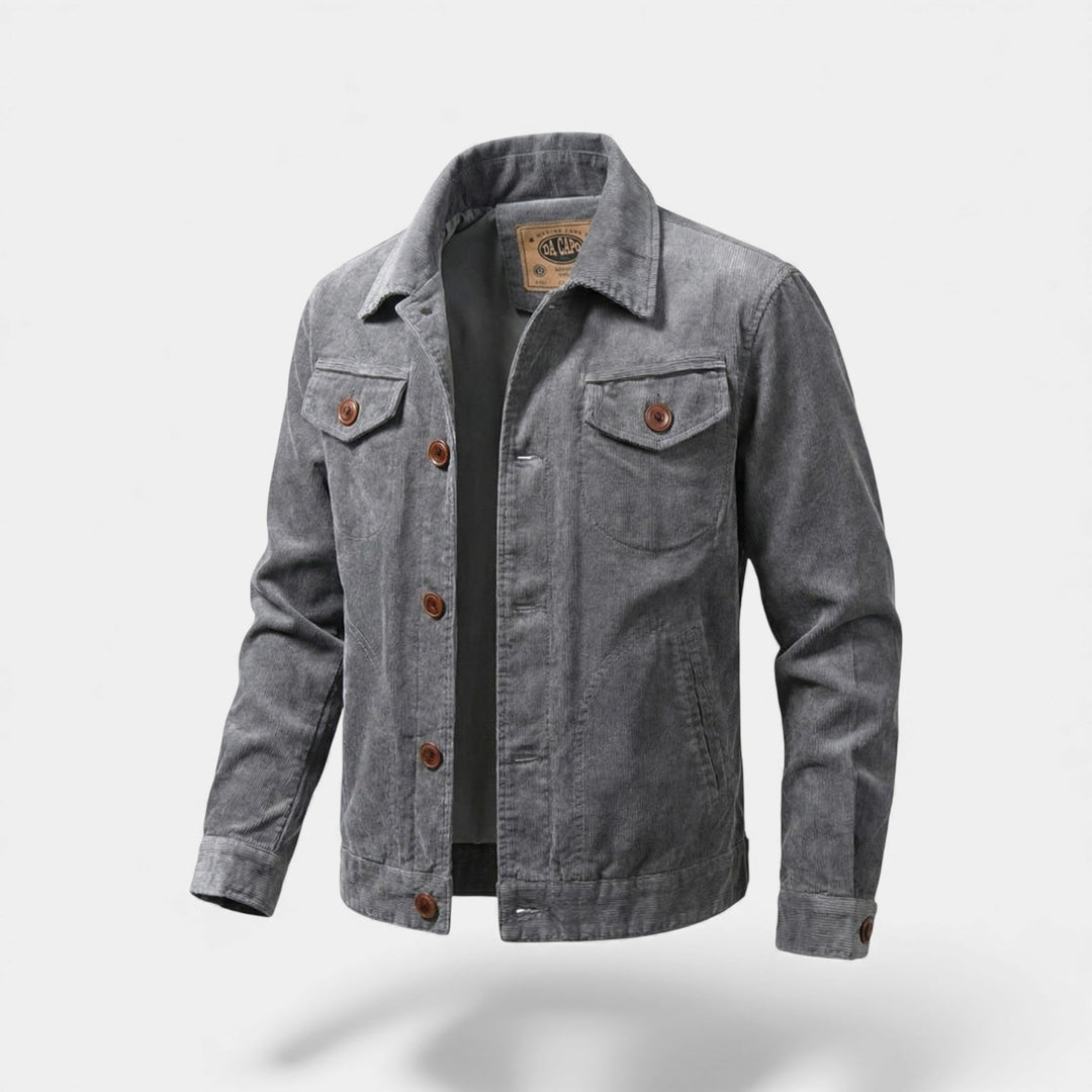 Riche | Veste homme en velours côtelé
