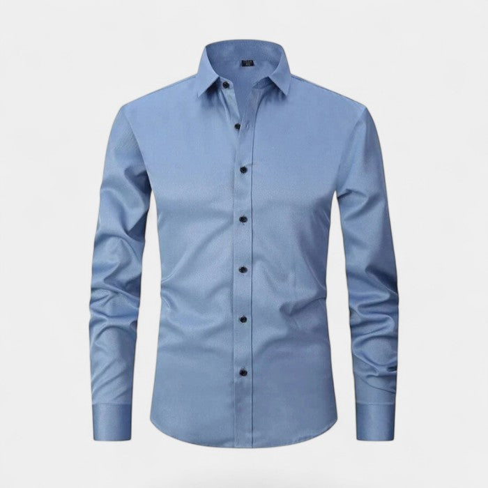 Claire Mode | Chemise Homme Slim Fit Ajustée Résistante aux Plis