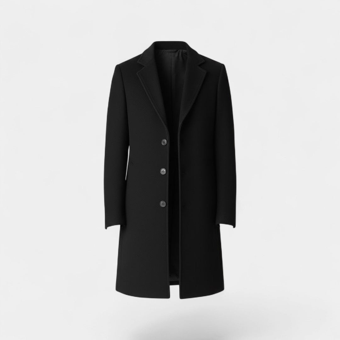 Claire Mode | Manteau Homme en Laine – Trench Mi-Long Coupe Moderne