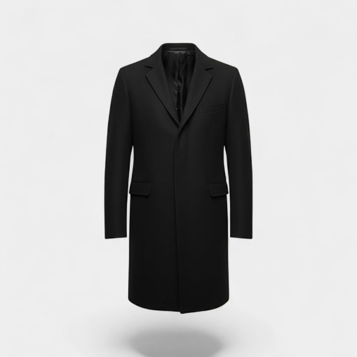 Claire Mode | Manteau Homme en Laine – Long Trench Coupe Classique