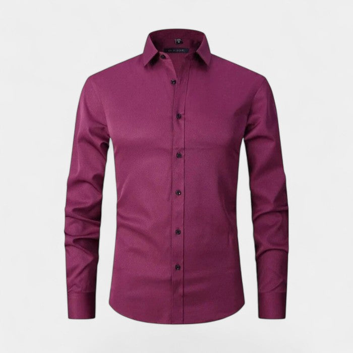 Claire Mode | Chemise Homme Slim Fit Ajustée Résistante aux Plis