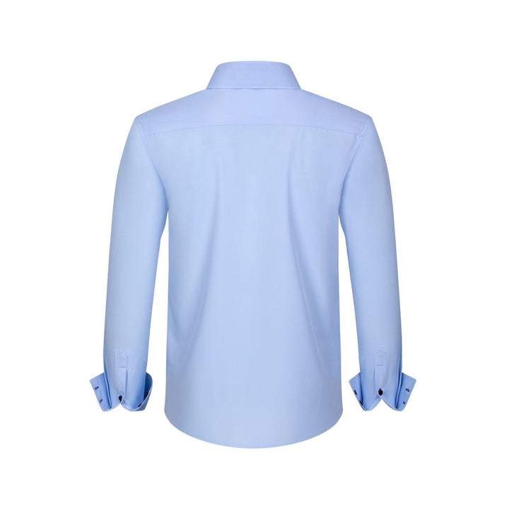 Chemise Homme Tailleur à Manches Longues – Coupe Slim Stretch Formelle