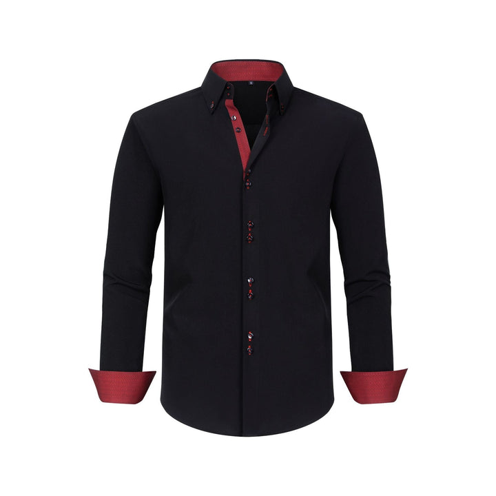 Chemise Homme Tailleur à Manches Longues – Coupe Slim Stretch Formelle