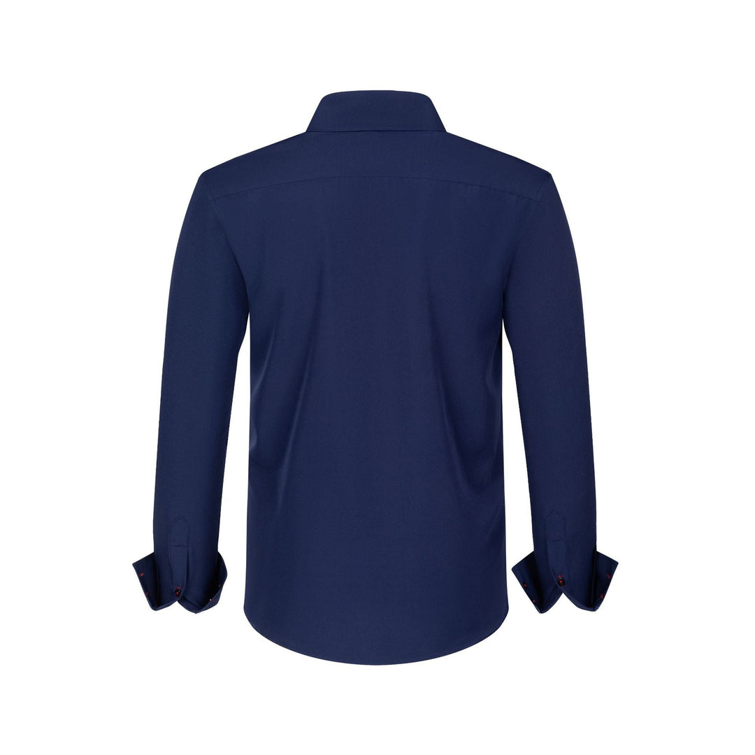 Chemise Homme Tailleur à Manches Longues – Coupe Slim Stretch Formelle