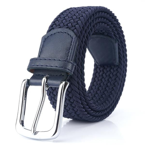 Ceinture Tressée Élégante Homme – Sangle Ajustable en Toile