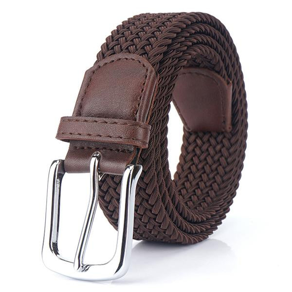 Ceinture Tressée Élégante Homme – Sangle Ajustable en Toile