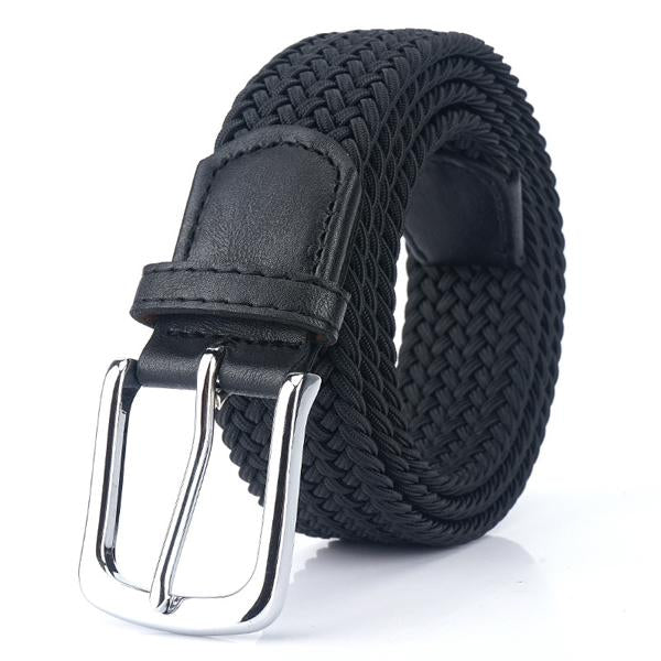 Ceinture Tressée Élégante Homme – Sangle Ajustable en Toile