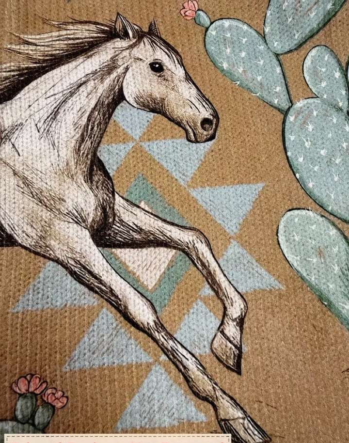 Perpetua™ | Cardigan Zip Cheval du Désert &amp; Cactus