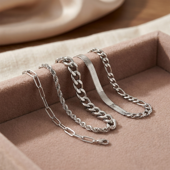 Bracelet set 5 pièces en or